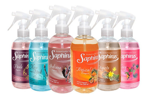 Aromatizador Textil Saphirus 250 Ml X 50 Uni ( Mayorista ) 0
