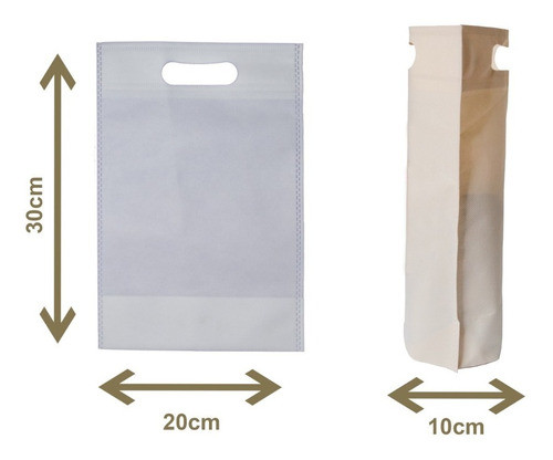 100 Bolsas De Friselina Ecologicas 20x30 Lisas 1