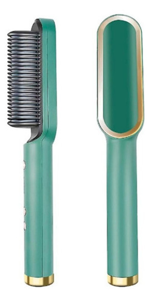 Cepillo Alisador Control De Temperatura Lacio Ondas, Verde 0