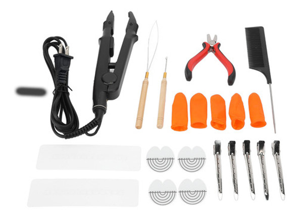 Kit De Ferramentas De Extensão De Cabelo Com Temperatura Con 0