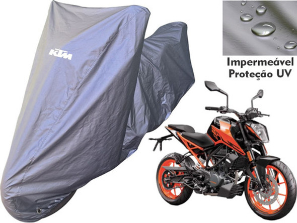 Capa Moto Ktm 200 Duke Impermeável Tecido Tecnológico 0