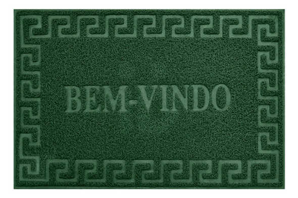 2 Tapete Porta Capacho Bem Vindo Antiderrapante Pvc Vd 40x60 1