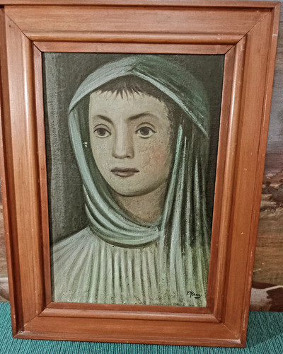 Óleo Sobre Cartón Del Autor Primaldo Monaco 0