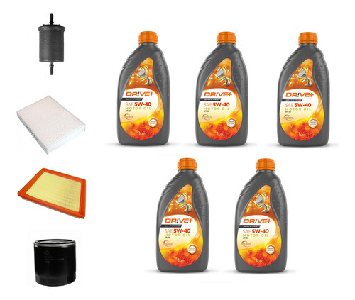 Kit De Filtros Con Aceite (dp) Volkswagen Saviero Cross 0