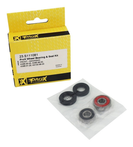 Kit Rulemanes Retenes Rueda Delantera Kawasaki Kx 100 1