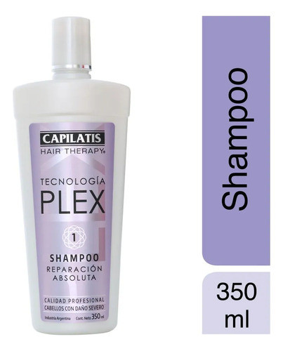 Capilatis Plex Shampoo X 350ml - Reparación Absoluta 1