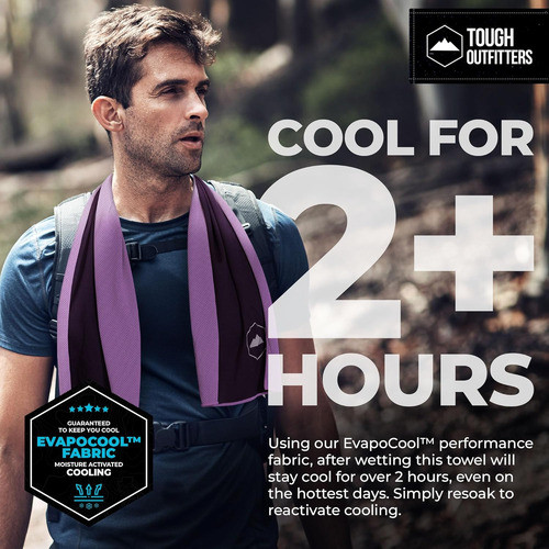 Toallas De Refrigeración Tough Outdoors (38,5 X 12) - Toa... 1