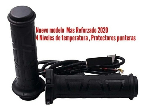 Puños Calefaccionados Moto Tempertura Graduable Antares 1