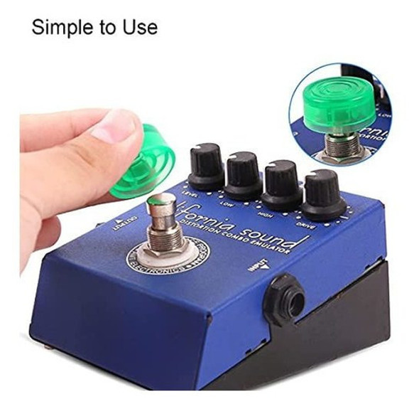 Topper Para Interruptor De Pedal Con Efecto De Guitarra, Tap 1 Topper Para Interruptor De Pedal Con Efecto De Guitarra, Tap 1