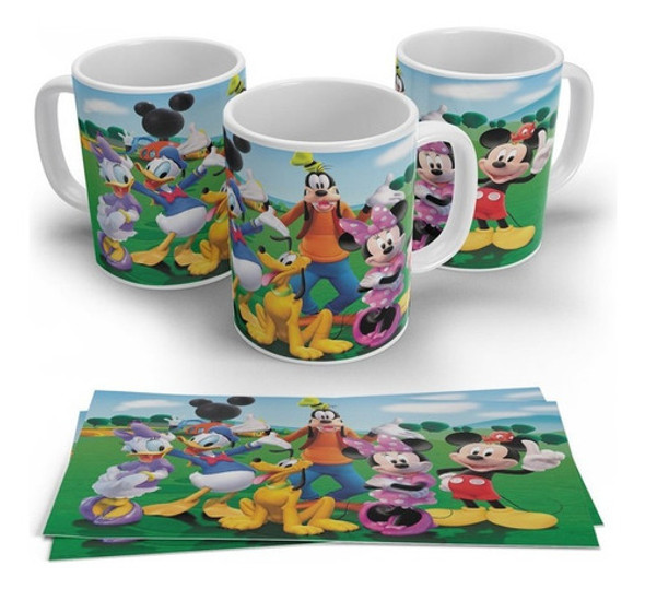 Taza Plastica Sublimada Disney #385 0