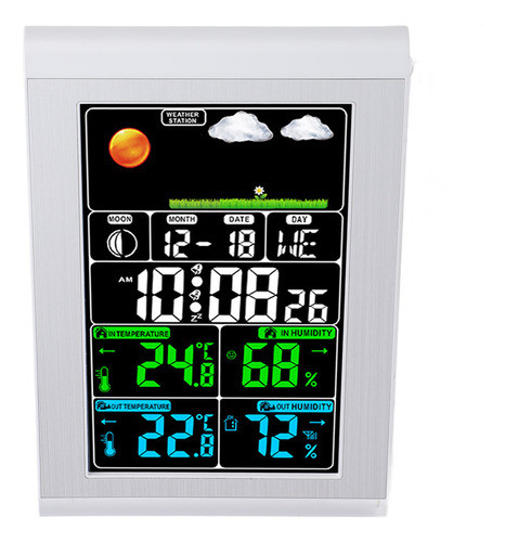 Relógio Meteorológico Digital Com Display De Parede E Monito 0