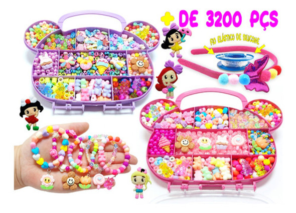Fabricando Bijuteria Infantil Miçangas Peças Para Montar L2 0