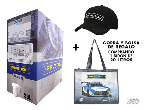 Aceite Ravenol 20w50 20l. Mineral Turbo Extra 1