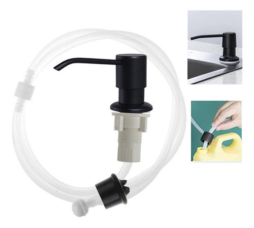 Dispenser Mangueira Dosador Embutir Cozinha Cuba Banheiro 0