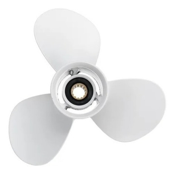 Hélice Motor Yamaha  2 E 4 Tempos 25 Hp  9 7/8 X 12 0 Hélice Motor Yamaha  2 E 4 Tempos 25 Hp  9 7/8 X 12 0