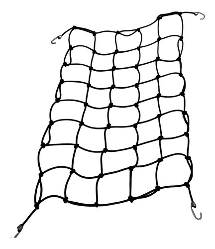 Red Pulpo Elástica 50x80-6mm-para Envíos Flex-4ganchos Acero 0