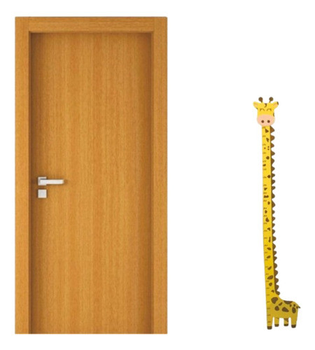 Painel Escolar Girafa Para Medir Altura C/ Dupla Face 0