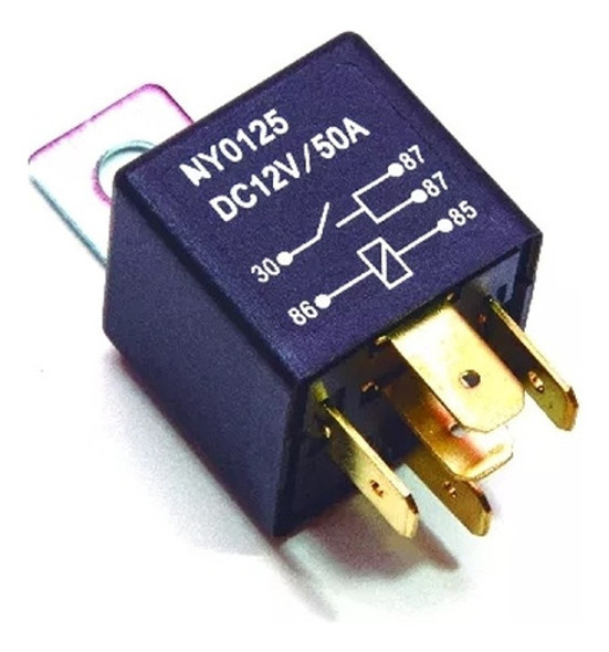 Mini Relay 12v 50a 5t 1
