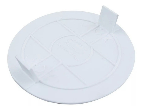 Tapa Ciega Para Caja De Embutir Octogonal Pvc 90mm X 25 0