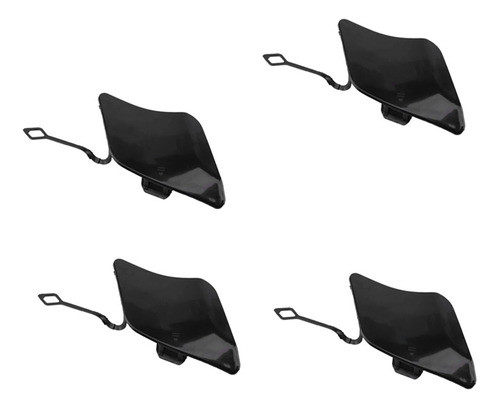4x Car Front Bumper Tow Hook Eye Cover Cover Cap, Adequada P 0