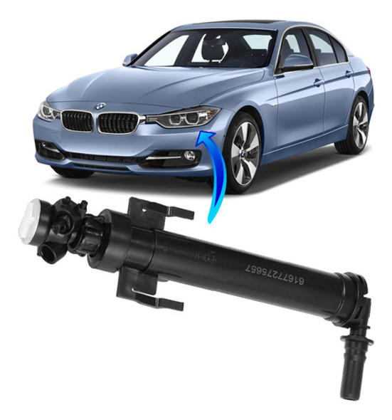 Esguicho Farol Esquerdo Bmw 120i 125i F20 2012 2013 Á 2019 1