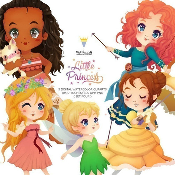 Cliparts Imagenes Png Princesas Disney 4 M26 1