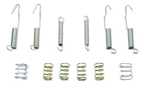 Kit Resortes Zapatas Freno 2 Ruedas Ford Falcon - Cha 62828 0