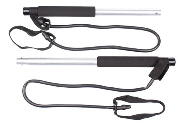 Baston Barra Palo Entrenamiento Fitness Elastico Livepro 1