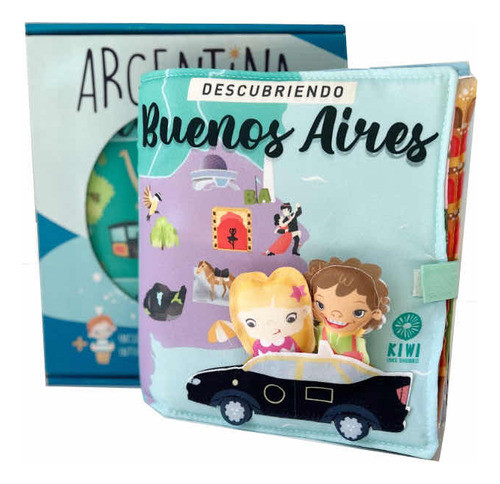 Libro Tela Sensorial Didáctico Buenos Aires Juguete-olivetta 0