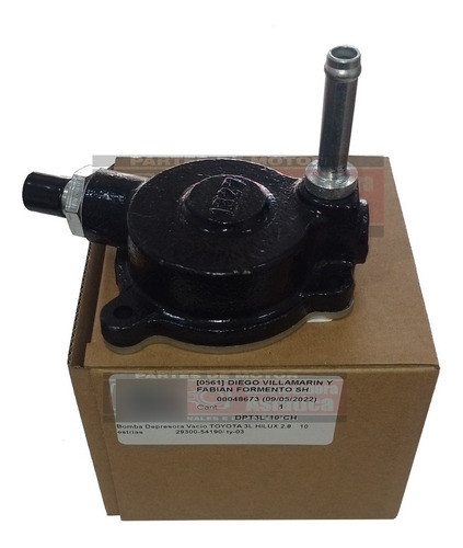 Bomba Depresora Toyota 3l Hilux 2.8  10 Estrias 1