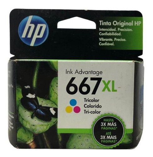 Cartucho 667 Xl Colorido 1275 2374 2375 2376 2775 2776 6475 1