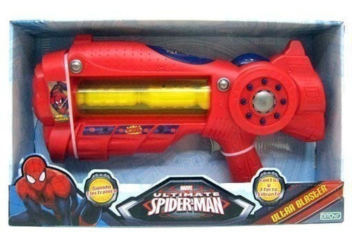 Ultra Blaster Luz Y Sonido Spiderman Ditoys 1668 0