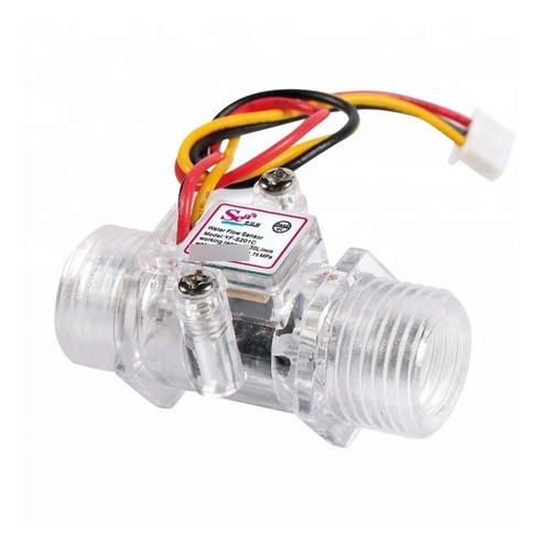 Sensor Medidor De Caudal Caudalimetro 0.5  Agua Turbina 0