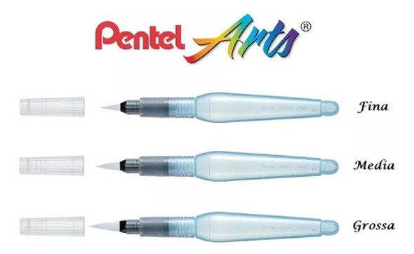 3 X Pincel Water Brush Aquarela - Frete Barato 1 3 X Pincel Water Brush Aquarela - Frete Barato 1