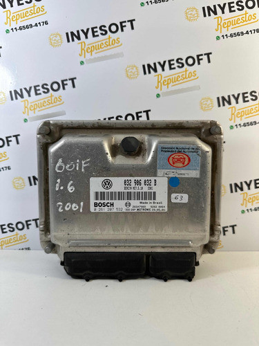 Ecu Vw Golf 1.6 Me7.5.10 0 261 207 532 0