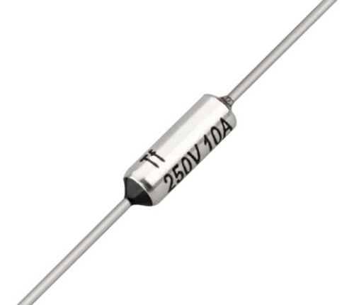 Fusible Termico Axial 198ºc 10a 250vac Protector Termico 0