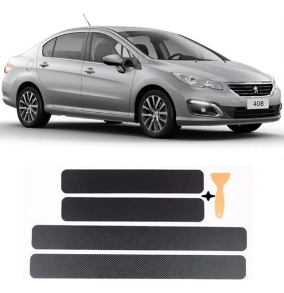Accesorio Tuning Cubre Zócalos Carbono Peugeot 408  Kenny 0