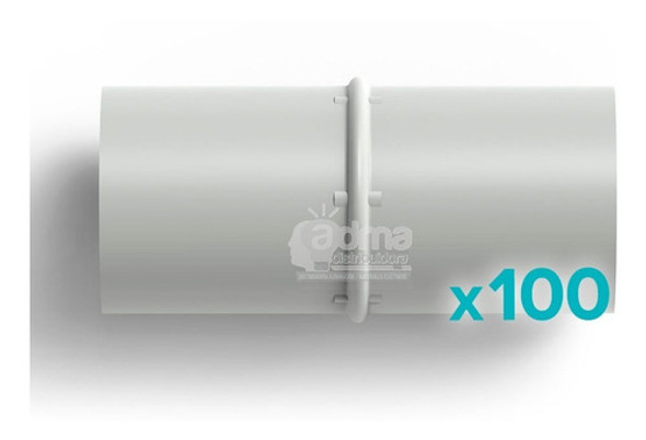 Unión Acople Caño Rígido 3/4 Pvc 20mm Electricidad Pack X100 1