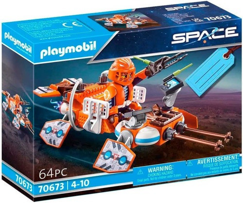 Playmobil® Space Piloto Y Speed Shuttle Set De Regalo 70673 0