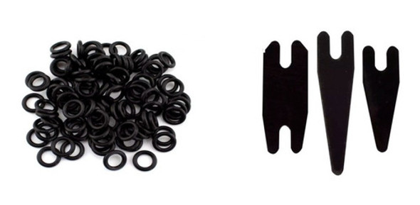 Borracha Silicone  Anel Ring  Maquina Tatto 200 Uni+24 Molas 0