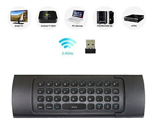 Rii Mx3 Multifunción 2.4g Air Mouse Mini Teclado Inalámbrico 1