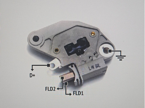 Regulador De Voltaje 12v S10 Peugeot 206 Polo 1