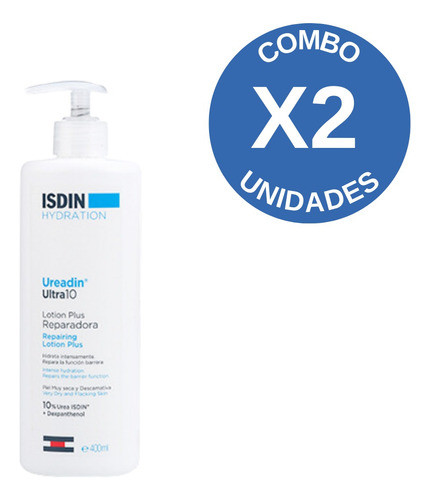Isdin Pack X 2 Ureadin Hydration Ultra Lotion Plus X 400 Ml 0