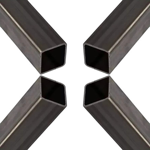 Aço Quadrado Tubo Metalon 4 Peça 50cm 15x15 Industrial 0