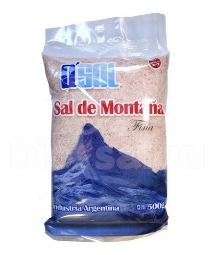 Sal Del Himalaya Q' Sal Fina Pura 500g S/ Tacc Argendiet Dw 0