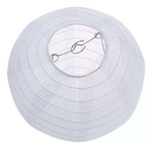 Lanterna/lâmpada De Papel Chinês/japonesa Branca De 6 Polega 1