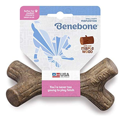 Juguete Masticable Para Perros Benebone Puppy Maplestick, Fa 1