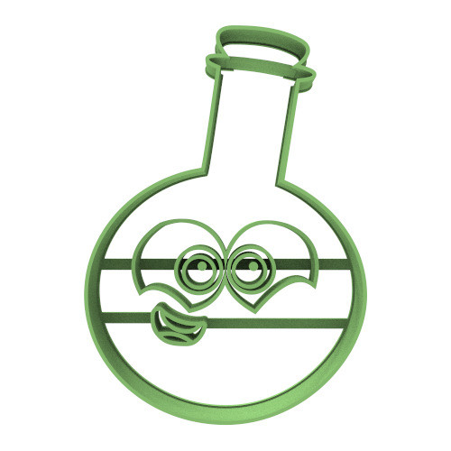 466 Matraz Feliz Cortante Para Galletas 0