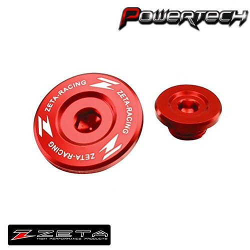 Tapones Motor Honda Crf 250 L 12 - 17 - Rojo - Zeta 0