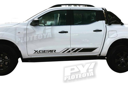Calcos Laterales X Gear Nissan Frontier 2020 2021 - Ploteoya 0